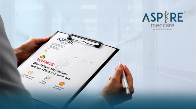 Aspire Medcare promotes quality care and trust in healthcare services through 
personalized diagnosis