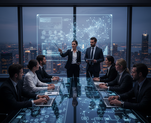 Professional Team of Digital Markters at an Ad agency